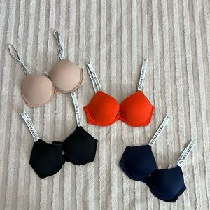 Lot of 4 Victoria’s Secret Bras 32D